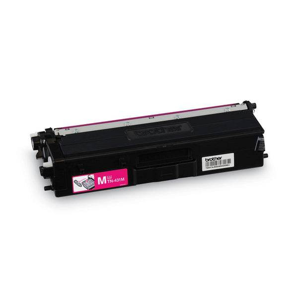 Brother TN431M Toner, 1800 Page-Yield, Magenta (BRTTN431M)