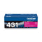 Brother TN431M Toner, 1800 Page-Yield, Magenta (BRTTN431M)