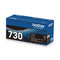 Brother TN730 Toner, 1200 Page-Yield, Black (BRTTN730)