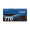 Brother TN770 Super High-Yield Toner, 4500 Page-Yield, Black (BRTTN770)