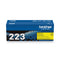 Brother TN223Y Toner, 1300 Page-Yield, Yellow (BRTTN223Y)
