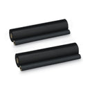Brother PC-202RF Thermal Transfer Refill Roll, 450 Page-Yield, Black, 2/PK (BRTPC202RF)