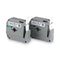 Brother M Series Tape Cartridges for P-Touch Labelers, 0.47" x 26.2 ft, Black on White, 2/Pack (BRTM2312PK)