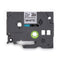 Brother TZ Photo-Safe Tape Cartridge for P-Touch Labelers, 0.47" x 26.2 ft, Black on White (BRTTZEAF231)