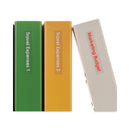 Brother TC Tape Cartridges for P-Touch Labelers, 0.47" x 25.2 ft, Red on Clear, 2/Pack (BRTTC11)