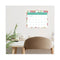 Blue Sky® Day Designer Peyton Academic Wall Calendar, Floral Artwork, 11 x 8.75, White Sheets, 12-Month (July to June): 2024 to 2025 (BLS107936)