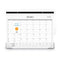 Blue Sky® Enterprise Desk Pad, Geometric Artwork, 22 x 17, White/Gray Sheets, Black Binding, Clear Corners, 12-Month (Jan to Dec): 2025 (BLS111294)