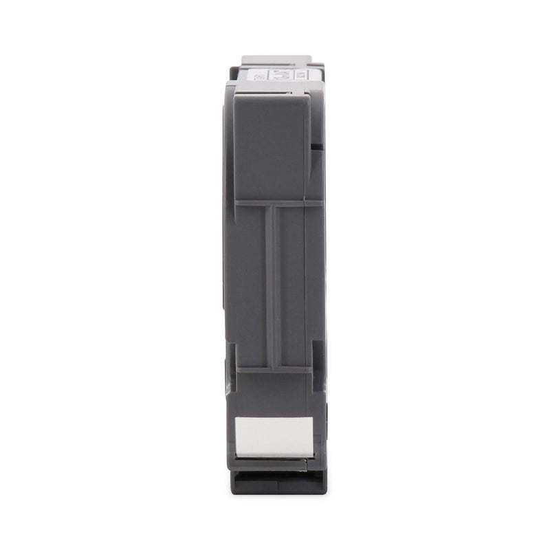 Brother TZe Extra-Strength Adhesive Laminated Labeling Tape, 0.47" x 26.2 ft, Black on Clear (BRTTZES131)