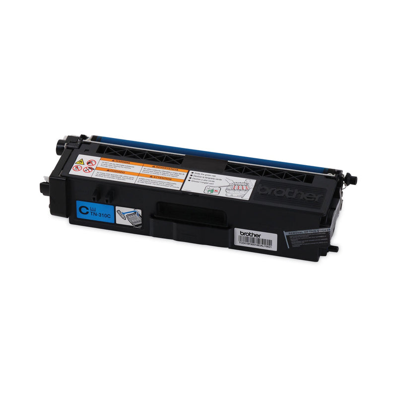 Brother TN310C Toner, 1500 Page-Yield, Cyan (BRTTN310C)
