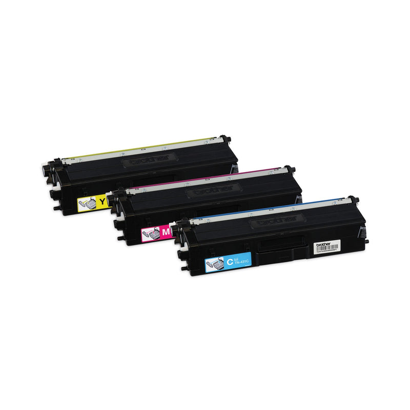Brother TN4313PK Toner, 1,800 Page-Yield, Cyan/Magenta/Yellow (BRTTN4313PK)