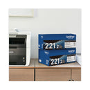 Brother TN2212PK Toner, 2500 Page-Yield, Black, 2/Pack (BRTTN2212PK)