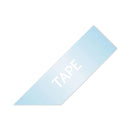 Brother TZ Extra Strength Adhesive Tapes Laminated, White on Clear, 1/2&quot;W (BRTTZS135)