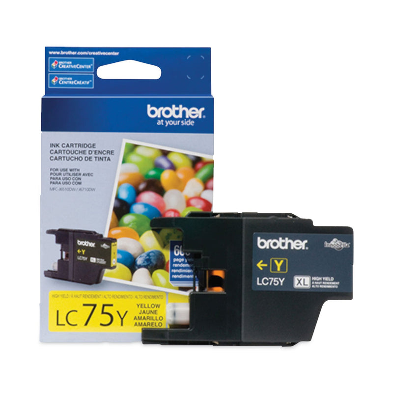 Brother LC79Y Innobella Super High-Yield Ink, 1200 Page-Yield, Yellow (BRTLC79Y)