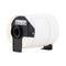 Brother DK1247 Label Tape, 4.07" x 6.4", Black on White, 180/Roll (BRTDK1247)