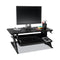 3M™ Precision Standing Desk, 35.4" x 22.2" x 6.2" to 20", Black (MMMSD60B)