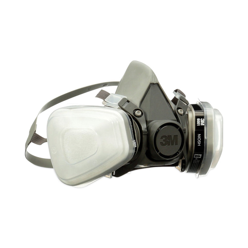 3M™ Half Facepiece Paint Spray/Pesticide Respirator, Medium (MMM6211PA1A)