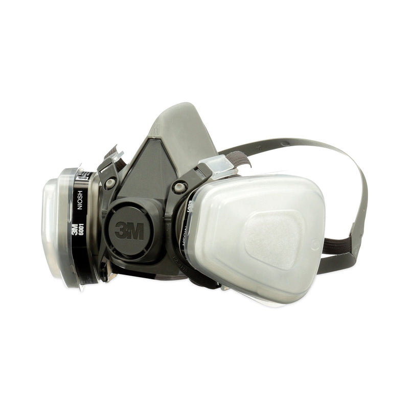 3M™ Half Facepiece Paint Spray/Pesticide Respirator, Medium (MMM6211PA1A)