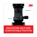 3M™ Easy Adjust Keyboard Tray, Standard Platform, 23" Track, Black (MMMAKT90LE)