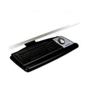 3M™ Easy Adjust Keyboard Tray, Standard Platform, 23" Track, Black (MMMAKT90LE)