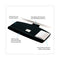 3M™ Sit/Stand Easy Adjust Keyboard Tray, Standard Platform, 25.5w x 12d, Black (48082L)