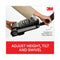 3M™ Sit/Stand Easy Adjust Keyboard Tray, Highly Adjustable Platform,, Black (MMMAKT180LE)