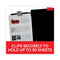 3M™ Swing Arm Copyholder, Adhesive Monitor Mount, 30 Sheet Capacity, Plastic, Black/Silver Clip (MMMDH240MB)
