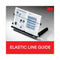 3M™ In-Line Freestanding Copyholder, 300 Sheet Capacity, Plastic, Black/Clear (MMMDH640)