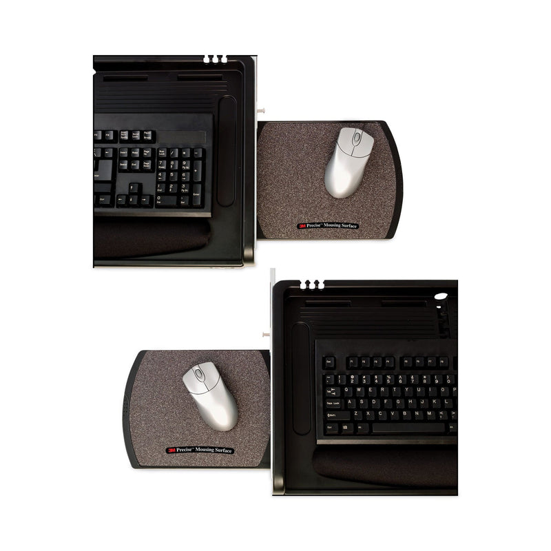 3M™ Under Desk Keyboard Drawer, 23w x 14d, Black (MMMKD45)