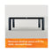 3M™ Adjustable Monitor Stand, 16" x 12" x 1.75" to 5.5", Black, Supports 20 lbs (MMMMS85B)