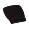 3M™ Antimicrobial Foam Mouse Pad with Wrist Rest, 8.62 x 6.75, Black (MMMMW209MB)