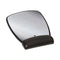 3M™ Antimicrobial Gel Compact Mouse Pad with Wrist Rest, 8.6 x 6.75, Black (MMMMW309LE)