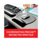 3M™ Antimicrobial Gel Large Keyboard Wrist Rest, 19 x 2.75, Black (MMMWR310LE)