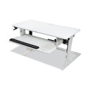 3M™ Precision Standing Desk, 35.4" x 23.2" x 6.2" to 20", White (MMMSD60W)