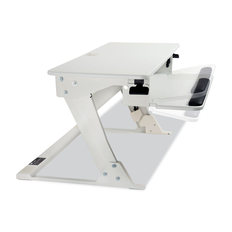 3M™ Precision Standing Desk, 35.4" x 23.2" x 6.2" to 20", White (MMMSD60W)