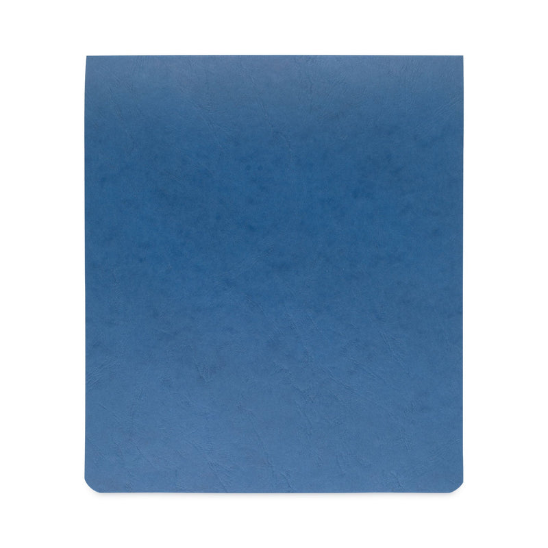 ACCO PRESSTEX Covers with Storage Hooks, 2 Posts, 6" Capacity, 9.5 x 11, Light Blue (ACC54112)