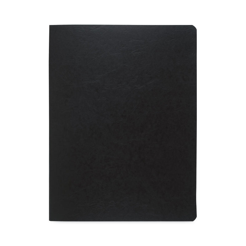 ACCO PRESSTEX Covers with Storage Hooks, 2 Posts, 6" Capacity, 14.88 x 11, Black (ACC54071)