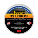 3M™ Scotch 35 Vinyl Electrical Color Coding Tape, 3" Core, 0.75" x 66 ft, Blue (500-10836)