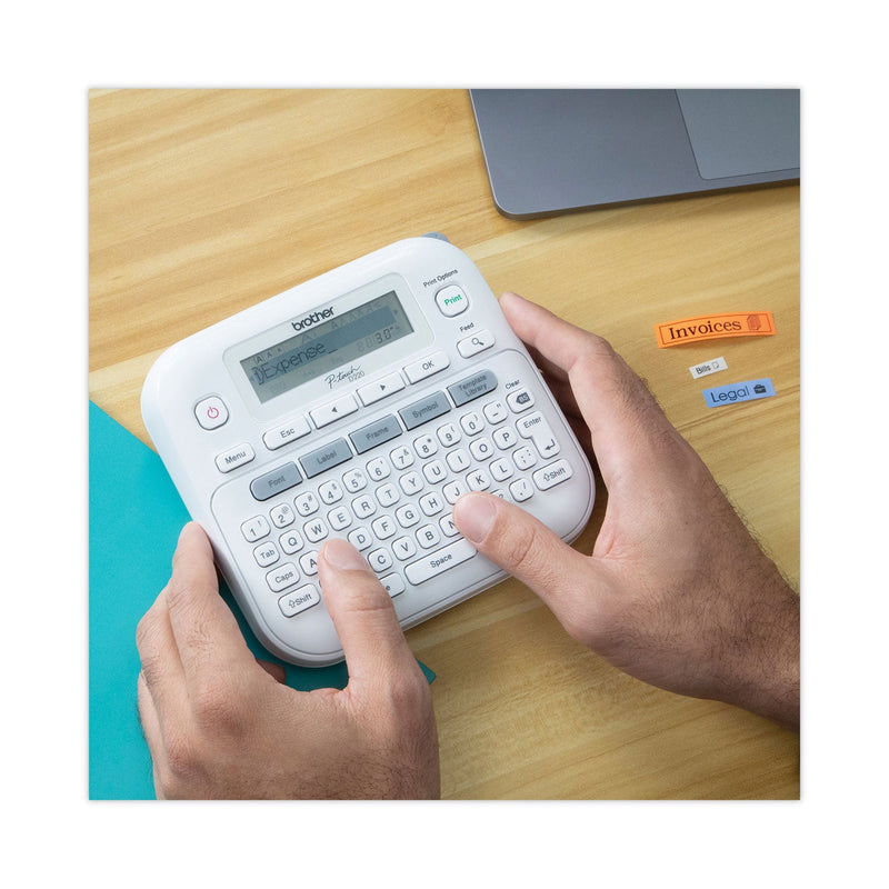 Brother P-Touch PT-D220 Label Maker, 2 Lines, 3.9 x 9.3 x 10.2 (BRTPTD220)