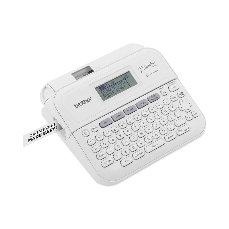 Brother P-Touch PT-D410 Advanced Connected Label Maker, 20 mm/s, 8.9 x 3.9 x 12.3 (BRTPTD410)