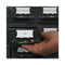 Brother TZe Standard Adhesive Laminated Labeling Tape, 0.94" x 26.2 ft, Black on White, 2/Pack (BRTTZE2512PK)
