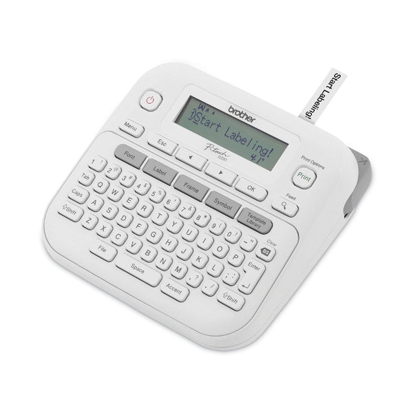 Brother P-Touch PT-D220 Label Maker, 2 Lines, 3.9 x 9.3 x 10.2 (BRTPTD220)