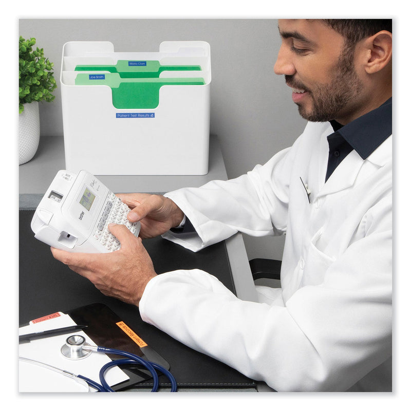 Brother P-Touch PT-D410 Advanced Connected Label Maker with Storage Case, 20 mm/s, 6 x 14.2 x 13.3 (BRTPTD410VP)