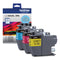 Brother LC402XL3PKS High-Yield Ink, 1,500 Page-Yield, Cyan/Magenta/Yellow (BRTLC402XL3PKS)
