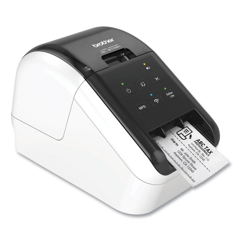 Brother QL-810WC Ultra Fast Label Printer, 110 Labels/min Print Speed, 5 x 5.7 x 9.2 (BRTQL810WC)
