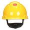 3M™ SecureFit Hard Hat with Uvicator, Four-Point Ratchet Suspension, Yellow (MMMH702SFRUV)