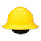 3M™ SecureFit Full Brim Hard Hat with Uvicator, Four-Point Ratchet Suspension, Yellow (MMMH802SFRUV)