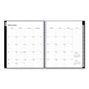 Blue Sky® Enterprise Monthly Planner, 10 x 8, Black Cover, 12-Month (Jan to Dec): 2025 (BLS131794)