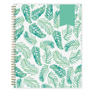Blue Sky® Day Designer Academic Year Weekly/Monthly Frosted Planner, Palms Artwork, 11 x 8.5, 12-Month (July to June): 2024 to 2025 (BLS137891)