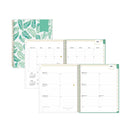 Blue Sky® Day Designer Academic Year Weekly/Monthly Frosted Planner, Palms Artwork, 11 x 8.5, 12-Month (July to June): 2024 to 2025 (BLS137891)