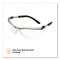 3M™ BX Molded-In Diopter Safety Glasses, +2.5 Diopter Strength, Black/Silver Plastic Frame, Clear Polycarbonate Lens (MMM1137600000)